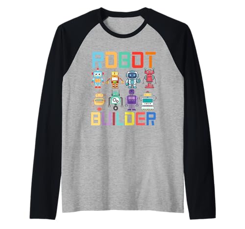 Coole Roboterkunst für Jungen Mädchen Kinder Robotik Ingenieur Roboter Raglan Coole Roboterkunst für Jungen Mädchen Kinder Robotik Ingenieur Roboter Raglan von Funny Robot Gift Robot Lover Robotics
