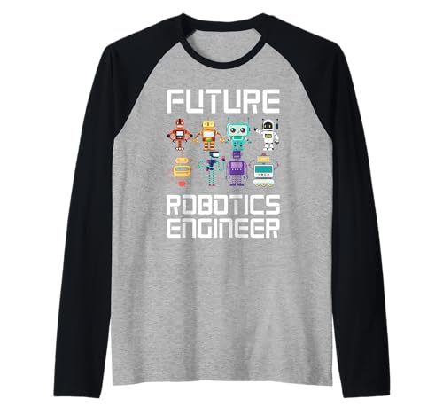 Coole Roboterkunst für Jungen Mädchen Kinder Robotik Ingenieur Roboter Raglan Coole Roboterkunst für Jungen Mädchen Kinder Robotik Ingenieur Roboter Raglan von Funny Robot Gift Robot Lover Robotics