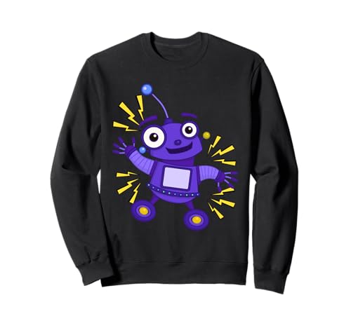 Coole Roboterkunst für Jungen Mädchen Kinder Robotik Ingenieur Roboter Sweatshirt Coole Roboterkunst für Jungen Mädchen Kinder Robotik Ingenieur Roboter Sweatshirt von Funny Robot Gift Robot Lover Robotics