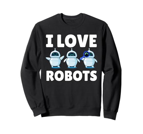 Coole Roboterkunst für Jungen Mädchen Kinder Robotik Ingenieur Roboter Sweatshirt Coole Roboterkunst für Jungen Mädchen Kinder Robotik Ingenieur Roboter Sweatshirt von Funny Robot Gift Robot Lover Robotics