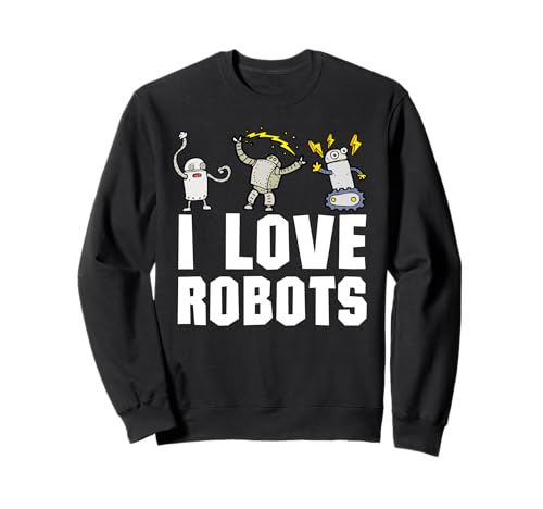 Coole Roboterkunst für Jungen Mädchen Kinder Robotik Ingenieur Roboter Sweatshirt Coole Roboterkunst für Jungen Mädchen Kinder Robotik Ingenieur Roboter Sweatshirt von Funny Robot Gift Robot Lover Robotics