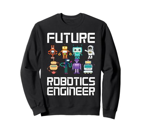 Coole Roboterkunst für Jungen Mädchen Kinder Robotik Ingenieur Roboter Sweatshirt Coole Roboterkunst für Jungen Mädchen Kinder Robotik Ingenieur Roboter Sweatshirt von Funny Robot Gift Robot Lover Robotics