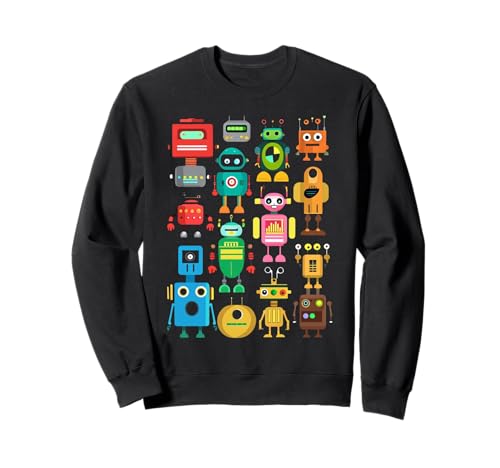 Coole Roboterkunst für Jungen Mädchen Kinder Robotik Ingenieur Roboter Sweatshirt Coole Roboterkunst für Jungen Mädchen Kinder Robotik Ingenieur Roboter Sweatshirt von Funny Robot Gift Robot Lover Robotics