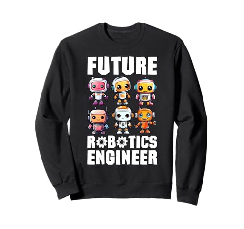 Coole Roboterkunst für Jungen Mädchen Kinder Robotik Ingenieur Roboter Sweatshirt Coole Roboterkunst für Jungen Mädchen Kinder Robotik Ingenieur Roboter Sweatshirt von Funny Robot Gift Robot Lover Robotics