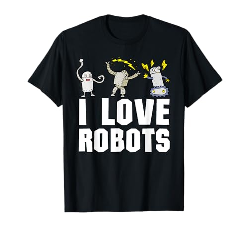 Coole Roboterkunst für Jungen Mädchen Kinder Robotik Ingenieur Roboter T-Shirt Coole Roboterkunst für Jungen Mädchen Kinder Robotik Ingenieur Roboter T-Shirt von Funny Robot Gift Robot Lover Robotics