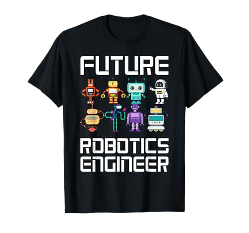 Coole Roboterkunst für Jungen Mädchen Kinder Robotik Ingenieur Roboter T-Shirt Coole Roboterkunst für Jungen Mädchen Kinder Robotik Ingenieur Roboter T-Shirt von Funny Robot Gift Robot Lover Robotics
