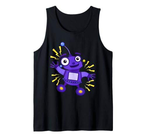 Coole Roboterkunst für Jungen Mädchen Kinder Robotik Ingenieur Roboter Tank Top Coole Roboterkunst für Jungen Mädchen Kinder Robotik Ingenieur Roboter Tank Top von Funny Robot Gift Robot Lover Robotics