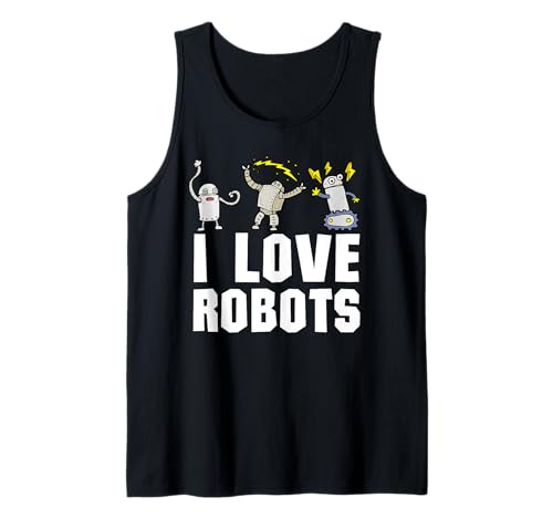 Coole Roboterkunst für Jungen Mädchen Kinder Robotik Ingenieur Roboter Tank Top Coole Roboterkunst für Jungen Mädchen Kinder Robotik Ingenieur Roboter Tank Top von Funny Robot Gift Robot Lover Robotics