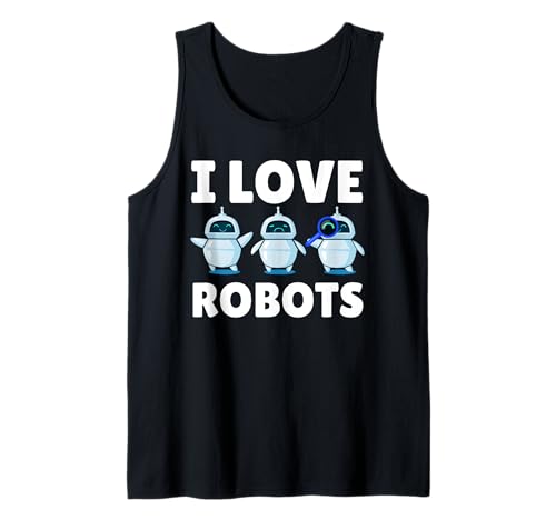 Coole Roboterkunst für Jungen Mädchen Kinder Robotik Ingenieur Roboter Tank Top Coole Roboterkunst für Jungen Mädchen Kinder Robotik Ingenieur Roboter Tank Top von Funny Robot Gift Robot Lover Robotics