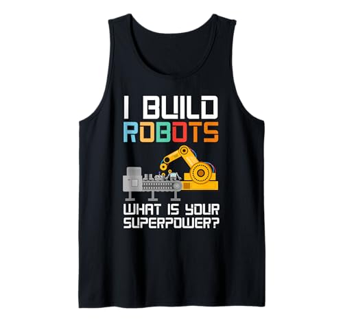 Coole Roboterkunst für Jungen Mädchen Kinder Robotik Ingenieur Roboter Tank Top Coole Roboterkunst für Jungen Mädchen Kinder Robotik Ingenieur Roboter Tank Top von Funny Robot Gift Robot Lover Robotics