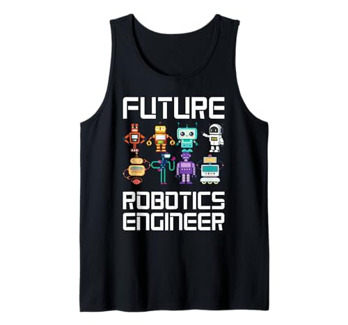 Coole Roboterkunst für Jungen Mädchen Kinder Robotik Ingenieur Roboter Tank Top Coole Roboterkunst für Jungen Mädchen Kinder Robotik Ingenieur Roboter Tank Top von Funny Robot Gift Robot Lover Robotics