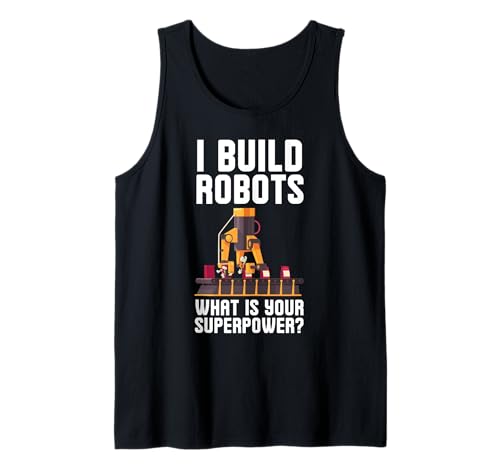 Coole Roboterkunst für Jungen Mädchen Kinder Robotik Ingenieur Roboter Tank Top Coole Roboterkunst für Jungen Mädchen Kinder Robotik Ingenieur Roboter Tank Top von Funny Robot Gift Robot Lover Robotics