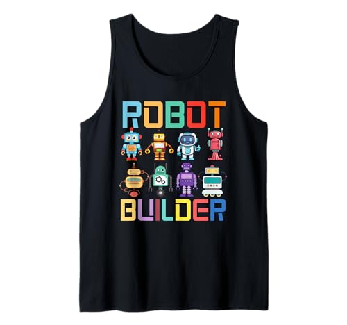 Coole Roboterkunst für Jungen Mädchen Kinder Robotik Ingenieur Roboter Tank Top Coole Roboterkunst für Jungen Mädchen Kinder Robotik Ingenieur Roboter Tank Top von Funny Robot Gift Robot Lover Robotics