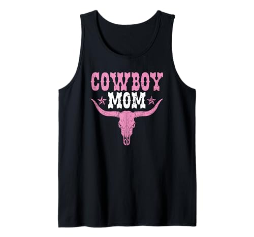 Cowboy-Mama Western Rodeo Country Cowgirl Life Tank Top Cowboy-Mama Western Rodeo Country Cowgirl Life Tank Top von Funny Rodeo Mama Western Cowboy Life Apparel
