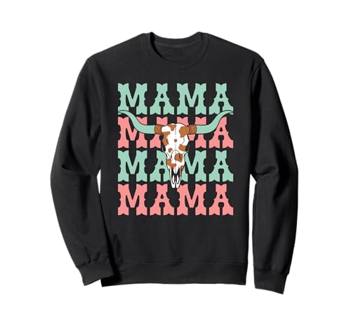 Mama Western Rodeo Country Cowgirl Life Sweatshirt Mama Western Rodeo Country Cowgirl Life Sweatshirt von Funny Rodeo Mama Western Cowboy Life Apparel