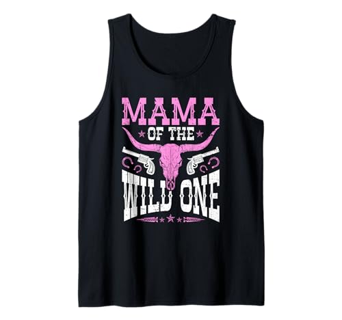 Mama of The Wild One Cowgirl im Western Rodeo Country Tank Top Mama of The Wild One Cowgirl im Western Rodeo Country Tank Top von Funny Rodeo Mama Western Cowboy Life Apparel