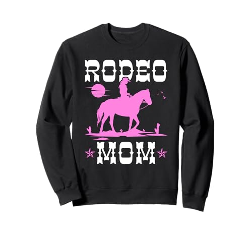 Rodeo Mama Western Rodeo Country Cowgirl Life Sweatshirt von Funny Rodeo Mama Western Cowboy Life Apparel