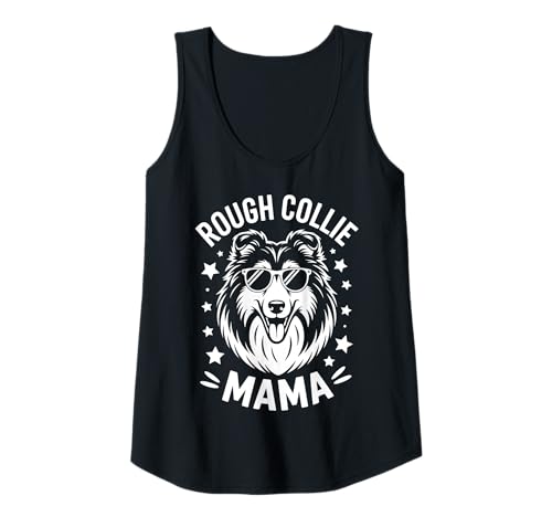 Damen Rough Collie Mama Lustiger Rough Collie Tank Top Damen Rough Collie Mama Lustiger Rough Collie Tank Top von Funny Rough Collie Cool Rough Collie Mom Designs