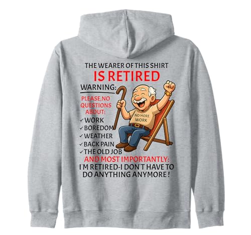 Retirement for Men – Retired Not My Problem Anymore Rente Kapuzenjacke Retirement for Men – Retired Not My Problem Anymore Rente Kapuzenjacke von Funny Ruhestand Männer - No More Work