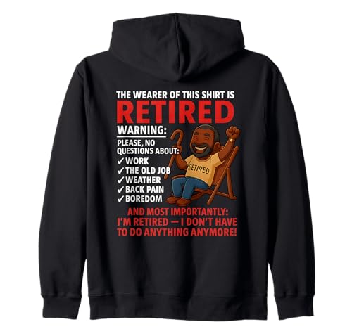 Retirement for Men – Retired Not My Problem Anymore Rente Kapuzenjacke Retirement for Men – Retired Not My Problem Anymore Rente Kapuzenjacke von Funny Ruhestand Männer - No More Work