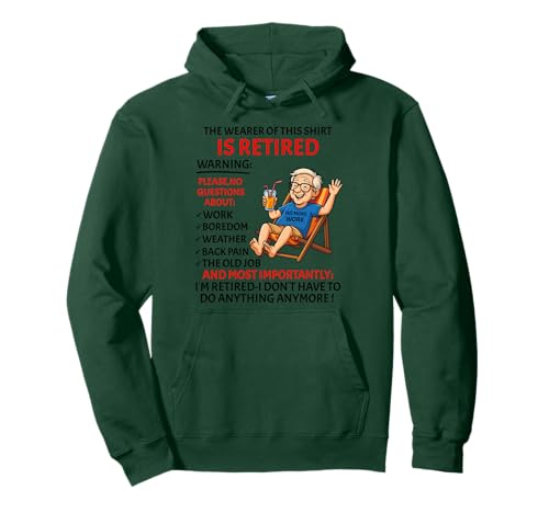 Retirement for Men – Retired Not My Problem Anymore Rente Pullover Hoodie Retirement for Men – Retired Not My Problem Anymore Rente Pullover Hoodie von Funny Ruhestand Männer - No More Work