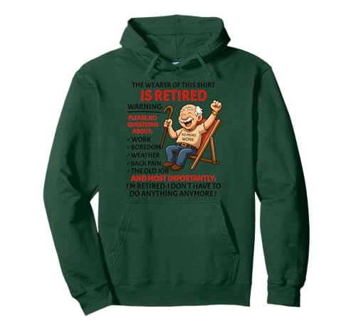 Retirement for Men – Retired Not My Problem Anymore Rente Pullover Hoodie Retirement for Men – Retired Not My Problem Anymore Rente Pullover Hoodie von Funny Ruhestand Männer - No More Work