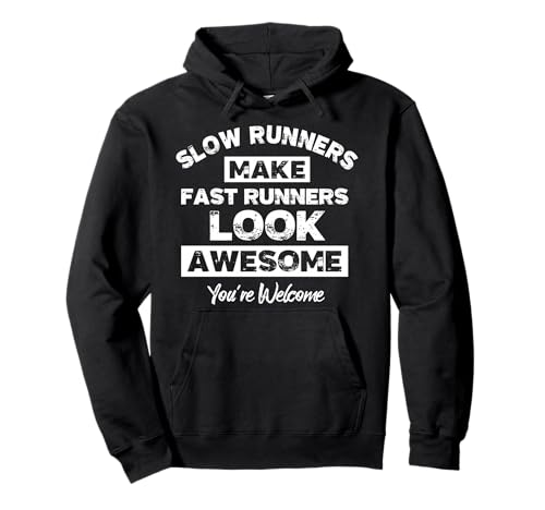 Lustige Laufshirts Slow Runners Herren Damen Pullover Hoodie Lustige Laufshirts Slow Runners Herren Damen Pullover Hoodie von Funny Runner Gifts