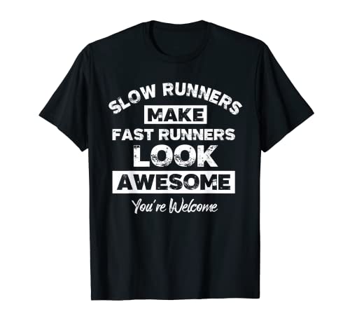 Lustige Laufshirts Slow Runners Herren Damen T-Shirt Lustige Laufshirts Slow Runners Herren Damen T-Shirt von Funny Runner Gifts