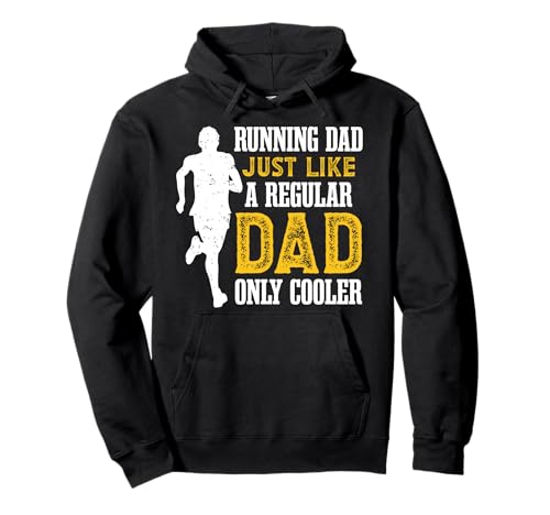 Lustiges Laufen für Männer, Papa, Marathonläufer, Running Dad Pullover Hoodie von Funny Running Marathon Runner Men Dad Gifts