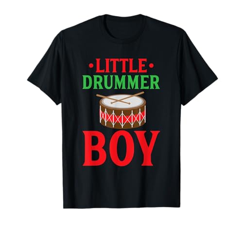 Little Drummer Boy Süßes klassisches Weihnachtslied Holidays T-Shirt Little Drummer Boy Süßes klassisches Weihnachtslied Holidays T-Shirt von Funny Santa Christmas Gifts