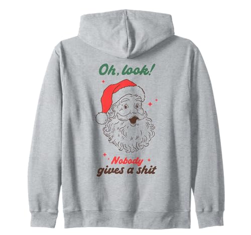 Lustiger Weihnachtsmann Nobody Cares Weihnachten Humor Männer Frauen Urlaub Kapuzenjacke Lustiger Weihnachtsmann Nobody Cares Weihnachten Humor Männer Frauen Urlaub Kapuzenjacke von Funny Santa Christmas Humor Holiday Graphic Tees