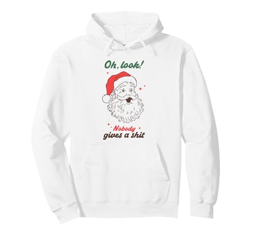 Lustiger Weihnachtsmann Nobody Cares Weihnachten Humor Männer Frauen Urlaub Pullover Hoodie Lustiger Weihnachtsmann Nobody Cares Weihnachten Humor Männer Frauen Urlaub Pullover Hoodie von Funny Santa Christmas Humor Holiday Graphic Tees
