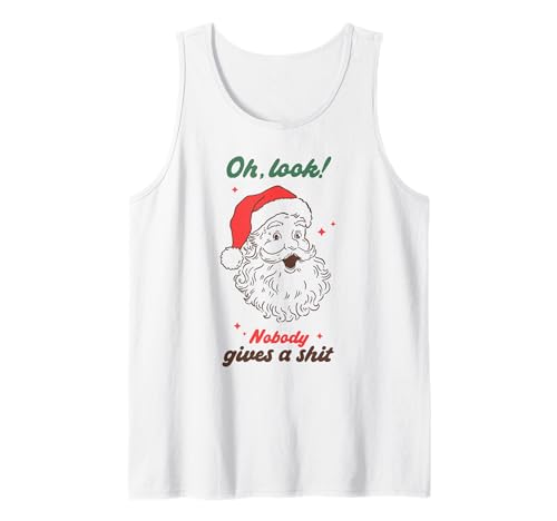 Lustiger Weihnachtsmann Nobody Cares Weihnachten Humor Männer Frauen Urlaub Tank Top Lustiger Weihnachtsmann Nobody Cares Weihnachten Humor Männer Frauen Urlaub Tank Top von Funny Santa Christmas Humor Holiday Graphic Tees