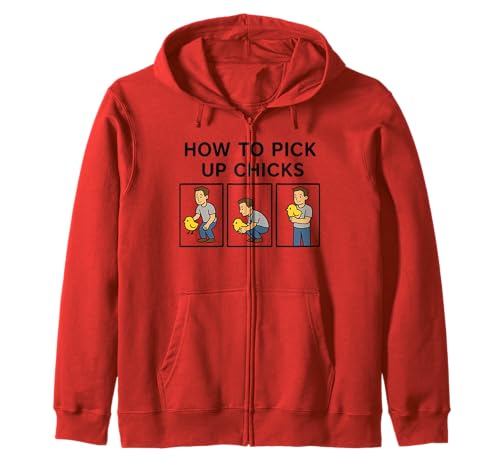 Wie Man Mädels abholt Lustiger Sarkasmus Joke Farm Chicky Lover Kapuzenjacke Wie Man Mädels abholt Lustiger Sarkasmus Joke Farm Chicky Lover Kapuzenjacke von Funny Sarcastic Animal Lover Chicken Farmer Gifts