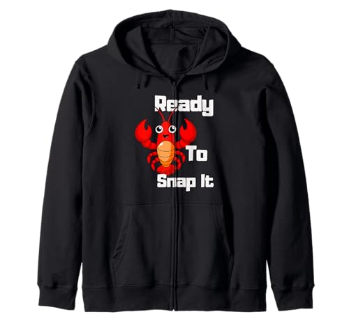 Lustiges Hummer-Hemd, bereit zum Einrasten, Krebstier-Humor, Kinder Kapuzenjacke Lustiges Hummer-Hemd, bereit zum Einrasten, Krebstier-Humor, Kinder Kapuzenjacke von Funny Sarcastic Animals T-shirt For Kids