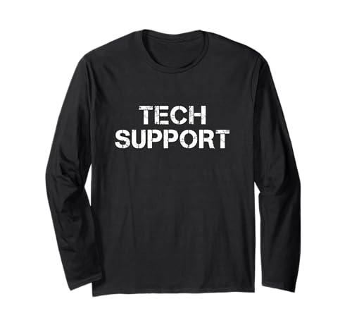 Tech Support Lustiges sarkastisches USA-Design für Herren und Damen Langarmshirt Tech Support Lustiges sarkastisches USA-Design für Herren und Damen Langarmshirt von Funny Sarcastic Tech Support
