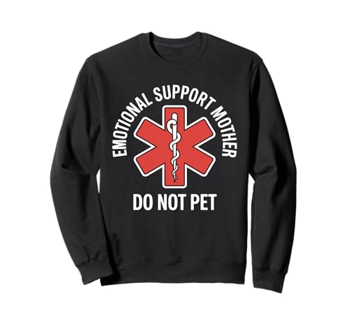 Emotional Support Husband Do Not Pet Funny Mothers Day Men Sweatshirt Emotional Support Husband Do Not Pet Funny Mothers Day Men Sweatshirt von Funny Sayings For Men and Women