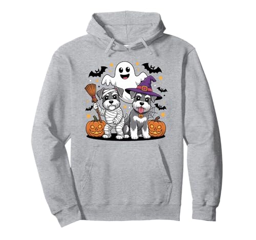 Lustiger Schnauzer Hundeliebhaber Hexe Mama Geist Halloween Party Pullover Hoodie Lustiger Schnauzer Hundeliebhaber Hexe Mama Geist Halloween Party Pullover Hoodie von Funny Schnauzer Dog Lover Halloween Costume Gifts
