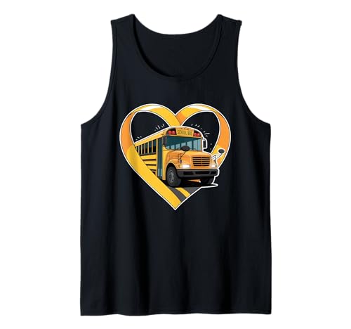 Herz Schulbusfahrer Lustig Zurück zur Schule Lehrer Männer Tank Top Herz Schulbusfahrer Lustig Zurück zur Schule Lehrer Männer Tank Top von Funny School Bus Driver Design Co.