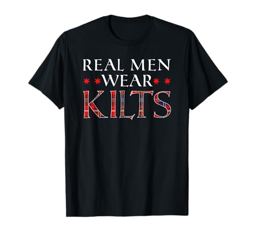 Real Men Wear Kilts Celtic Kilt Scotland Scottish T-Shirt Real Men Wear Kilts Celtic Kilt Scotland Scottish T-Shirt von Funny Scottish Kilt Celtic Scotsman Apparel