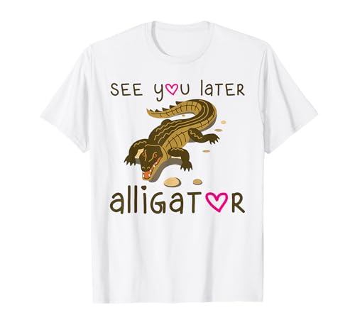 See You Later Alligator Shirt Kinder Florida Gator Krokodil T-Shirt See You Later Alligator Shirt Kinder Florida Gator Krokodil T-Shirt von Funny See You Later Alligator Kids Toddler Boys