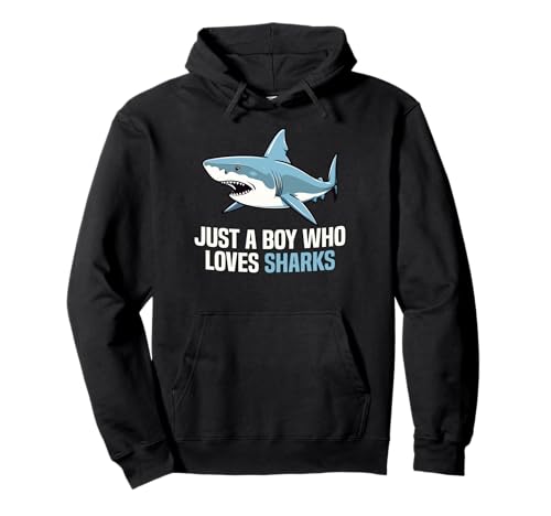 Nur EIN Junge, der Haie liebt Jungen, Kinder, Hailiebhaber Pullover Hoodie Nur EIN Junge, der Haie liebt Jungen, Kinder, Hailiebhaber Pullover Hoodie von Funny Shark Tees For Shark Lovers