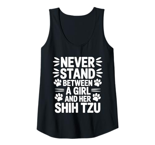Damen Shih Tzu Mädchen Lustiger Shih Tzu Tank Top Damen Shih Tzu Mädchen Lustiger Shih Tzu Tank Top von Funny Shih Tzu Cool Shih Tzu Girl Designs