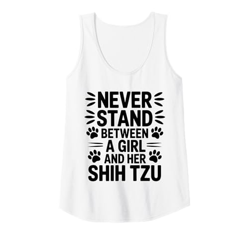 Damen Shih Tzu Mädchen Lustiger Shih Tzu Tank Top Damen Shih Tzu Mädchen Lustiger Shih Tzu Tank Top von Funny Shih Tzu Cute Shih Tzu Girl Design