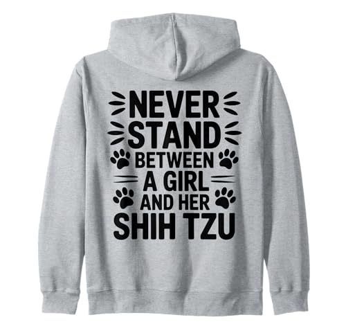 Shih Tzu Mädchen Lustiger Shih Tzu Kapuzenjacke Shih Tzu Mädchen Lustiger Shih Tzu Kapuzenjacke von Funny Shih Tzu Cute Shih Tzu Girl Design