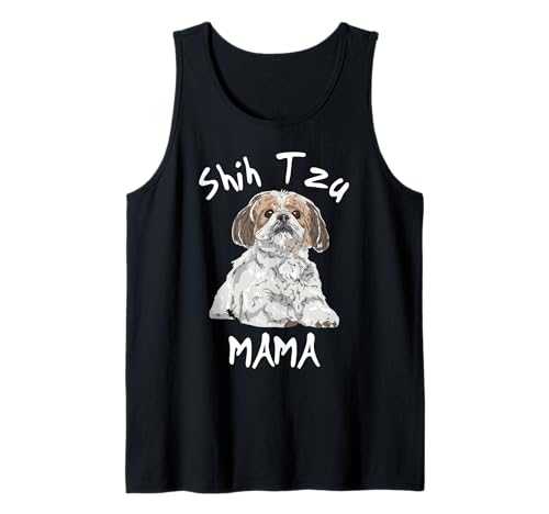 Süße Shih Tzu Mama Tank Top Süße Shih Tzu Mama Tank Top von Funny Shih Tzu Lover Gifts