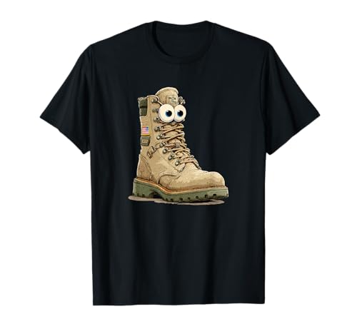 Tolles Schuhgesicht mit großen Augen für Erwachsene und Kinder T-Shirt Tolles Schuhgesicht mit großen Augen für Erwachsene und Kinder T-Shirt von Funny Shoe Outfit