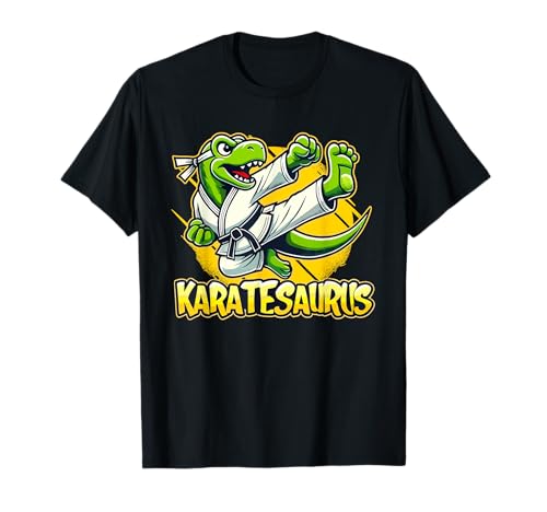 Karate, Jungen | Karatesaurus, Karate Dinosaurier, Kampfsport T-Shirt Karate, Jungen | Karatesaurus, Karate Dinosaurier, Kampfsport T-Shirt von Funny Shotokan Karate Gift Idea