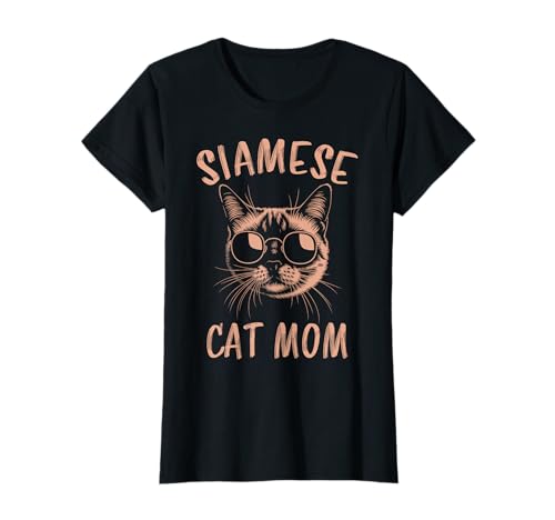 Siamkatze Mama Lustige Siamkatze T-Shirt Siamkatze Mama Lustige Siamkatze T-Shirt von Funny Siamese Cat Mom Cool Siamese Cat Design