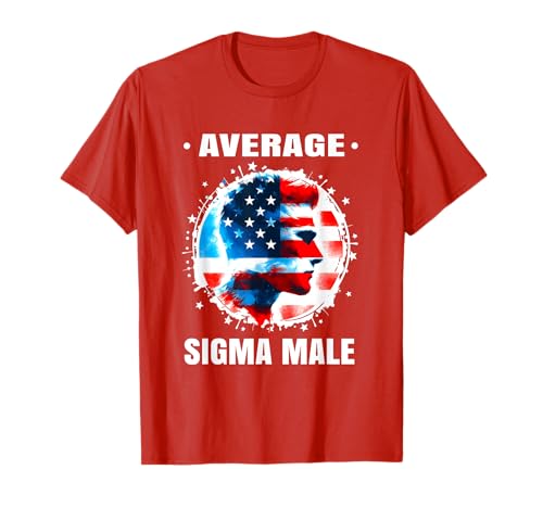 Average Sigma Meme Shirt für Männer Lustige Sigma Brainrot T-Shirt Average Sigma Meme Shirt für Männer Lustige Sigma Brainrot T-Shirt von Funny Sigma Shirt Alpha Male Sigma Male Meme Shirt